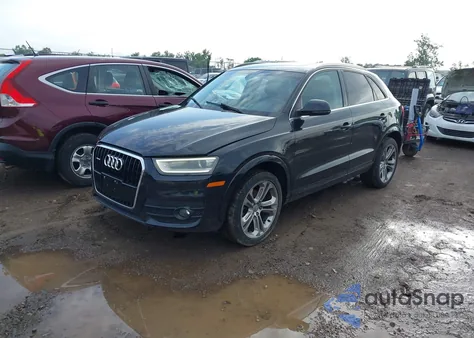 2015 Audi Q3 2.0T Premium Plus from USA, damaged, VIN WA1EFCFS6FR001473